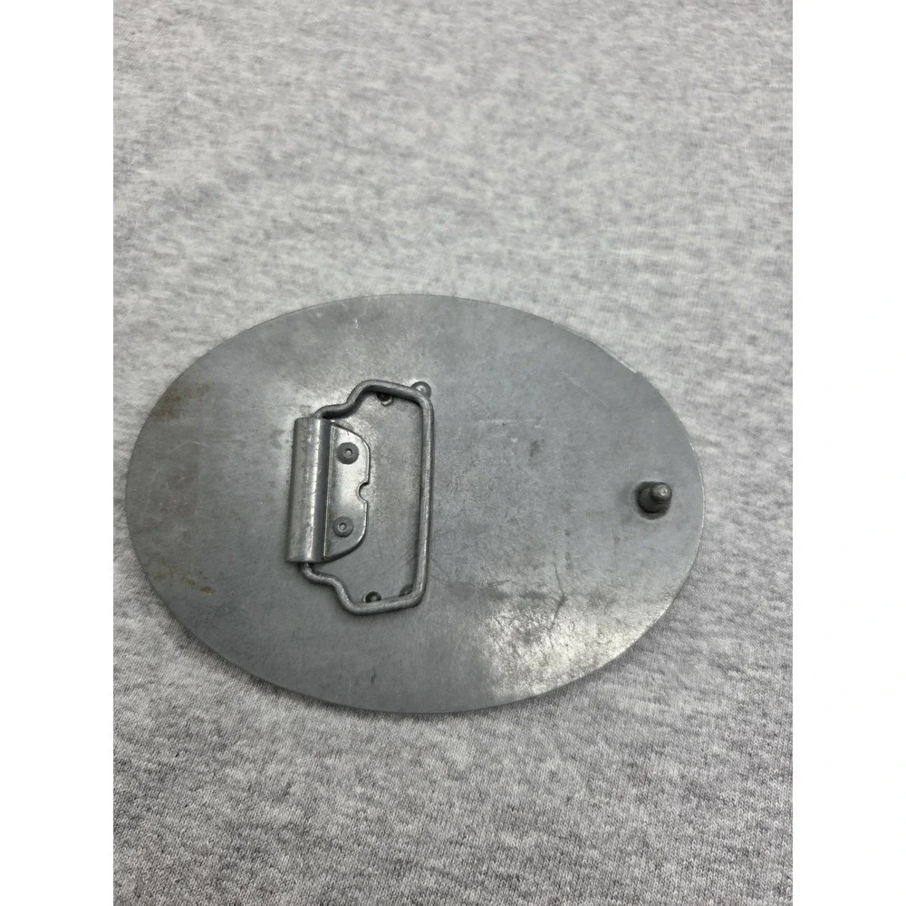 Vintage Bottoms Up Working Bottle Opener Enamel Belt Buckle